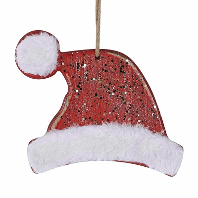 Santa Hat Ornament, 5.7"