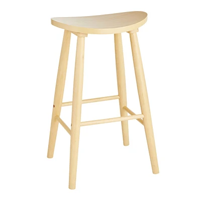 Hayley Barstool, White Oak Finish