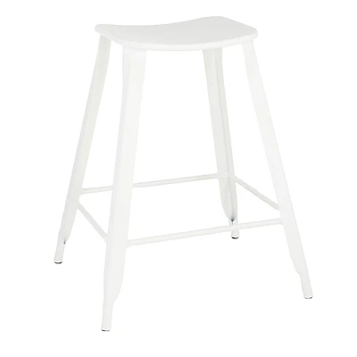 Neil Counter Stool, White