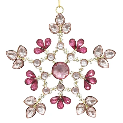 Jeweled Snowflake Ornament