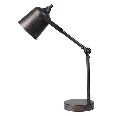 Brown Metal Task Lamp