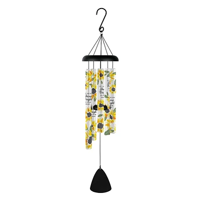 Sunflower Wind Chime, 38"