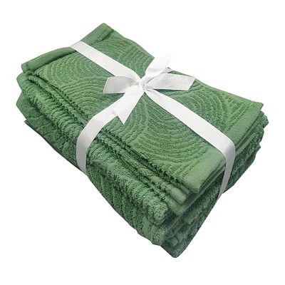 Sage Serenity 8-Piece Textured Sage Towel Bundle