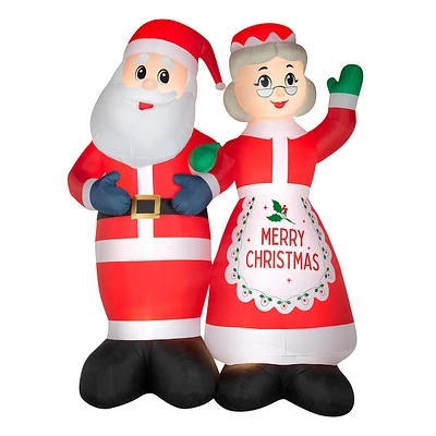 Airblown Colossal Santa & Mrs. Claus Inflatable, 20'