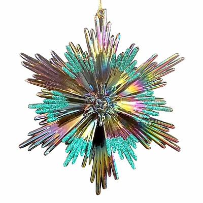 Iridescent Snowflake Ornament