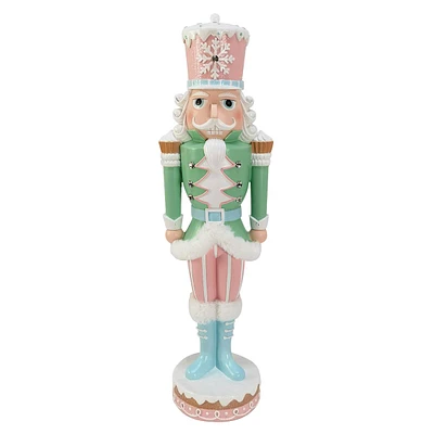 Mrs. Claus' Bakery Green & Pink Nutcracker, 24"