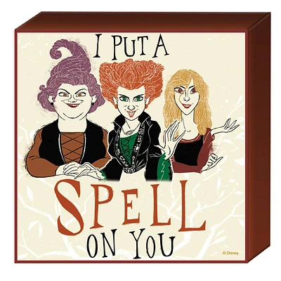 Hocus Pocus I Put a Spell on You Wall Sign, 6"