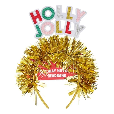 Holly Jolly Novelty Headband