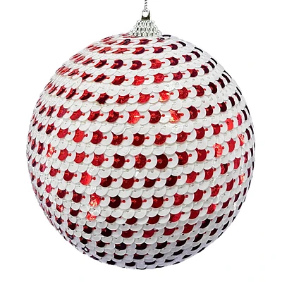 Sequin Twine Ball Ornament