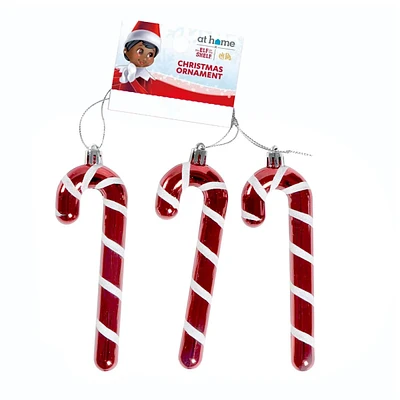 3-Count Candy Cane Ornaments