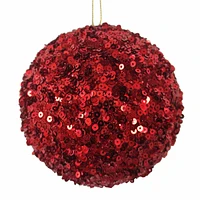 Classic Christmas Sequin Ornament