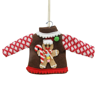 Ugly Sweater Ornament, 5.5"