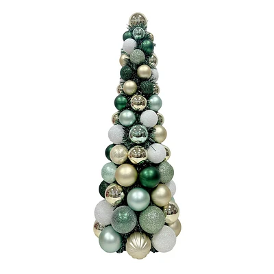 Green Ornament Tree, 19"