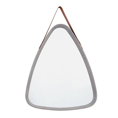 Triangle Hanging Wall Mirror, 24x48