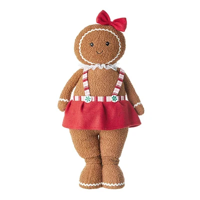 Fabric Gingerbread Girl, 25"