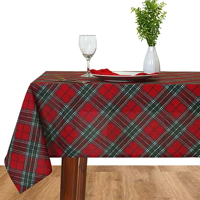 Plaid Tablecloth, 60x84