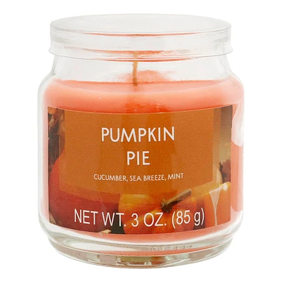 Pumpkin Pie Scented Jar Candle