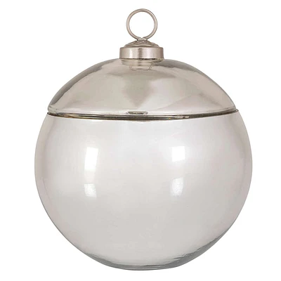 Fireside Amber Scented Ornament Candle