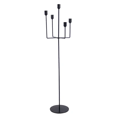 Oversized Metal Candle Holder, 33.5"