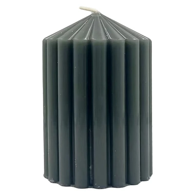 Emerald Pillar Candle