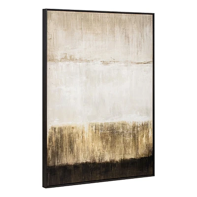 36X48 Framed Three Layer Texture Canvas Wall Art