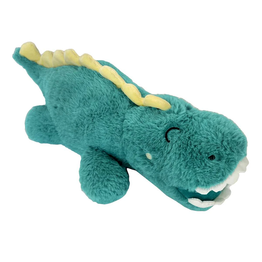 Tiny Dreamers T-Rex Weighted Plush Pillow, 15x7