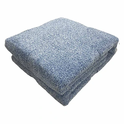 Navy Blue Cozy Plush Throw Blanket, 50x60