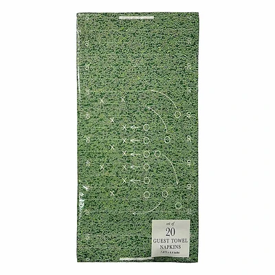 Green Play Guest Napkin- 20Ct