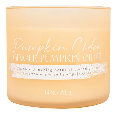 14oz Ginger Pumpkin Cider Jar Candle