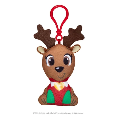 Plushee Pals Mini Clips Reindeer