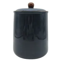 Blue Speckled Food Canister, Large