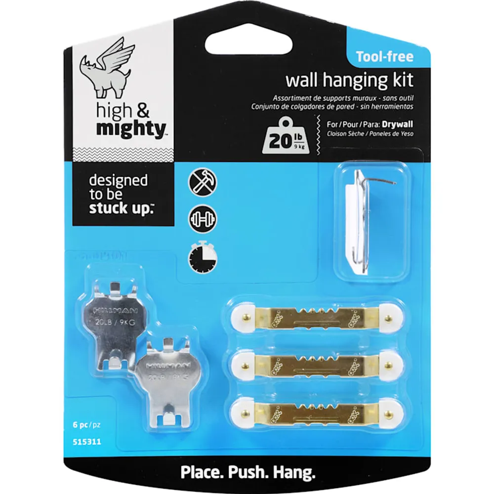 Piece Tool Free Wall Hanging Set