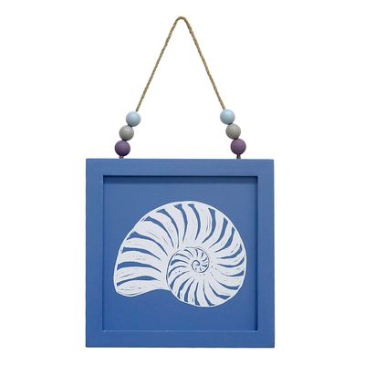 Ty Pennington Hanging Wooden Shell Wall Art, 9x15