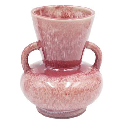 Tracey Boyd Red Ceramic Vase, 6"