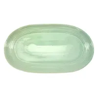 White Glazed Oval Platter, Small