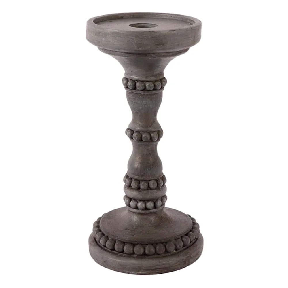 Grey Candle Holder