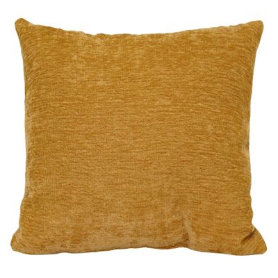 Reese Gold Chenille Throw Pillow