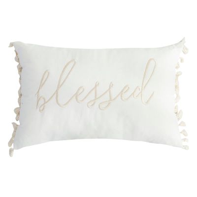 Grace Mitchell Blessed Throw Pillow, 18"