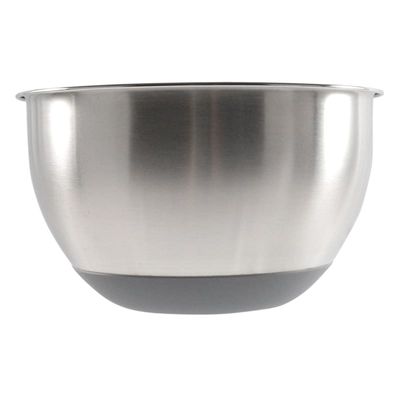 Quart Stainless Steel Mixing Bowl/Non-Skid Base