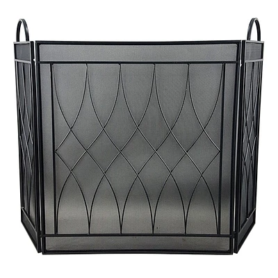 Black Diamond Fireplace Screen