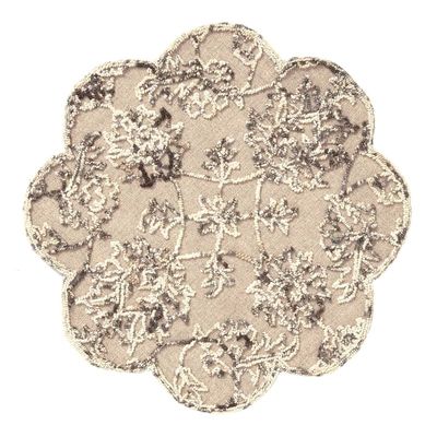 Norma Octofoil Round Accent Rug, 3'