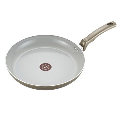 T-Fal Ceramic Chef 10" Fry Pan, Champagne