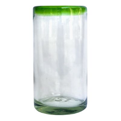 Recycled Glass Highball Rim Glass