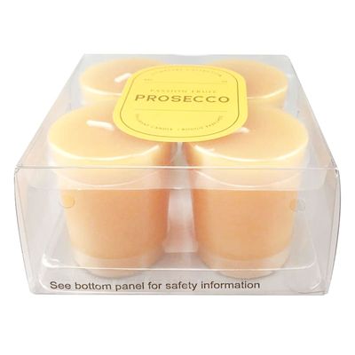4-Pack Passion Fruit Prosecco Votive Candles
