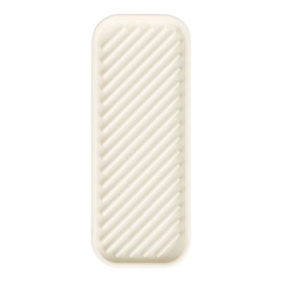 Silicone Sponge Holder, White, Sold by at Home