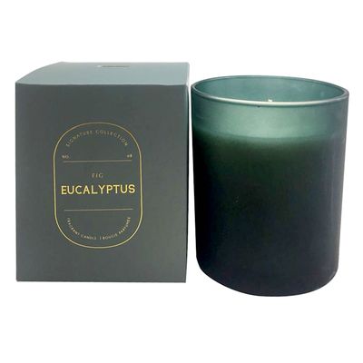 Fig Eucalyptus Scented Jar Candle, 10oz