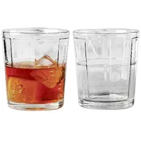 4-Piece Boardwalk Double Old Fashioned Glass Set, 12.5oz