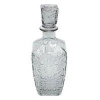 Smoke Glass Bottle Vase