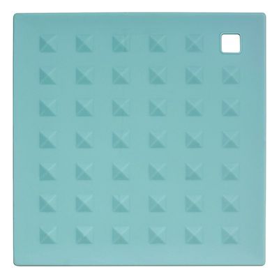 Silicone Square Trivet Mint