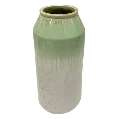 Tracey Boyd Green Ceramic Vase
